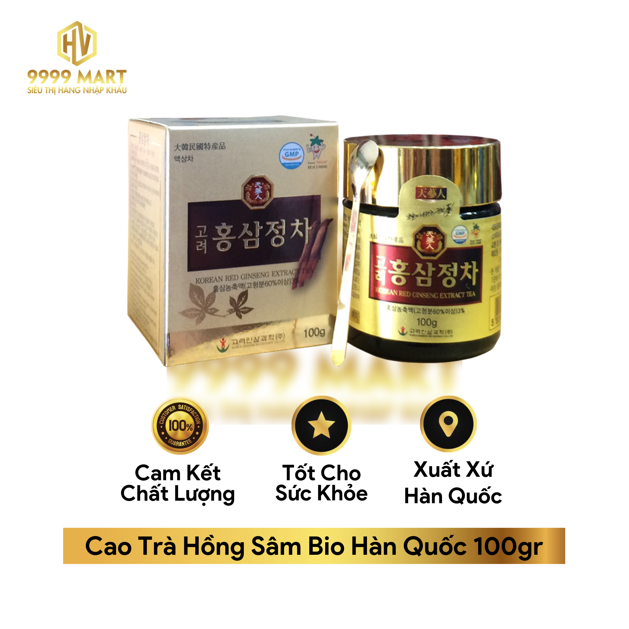 Cao Trà Hồng Sâm Bio Hàn Quốc 100gr