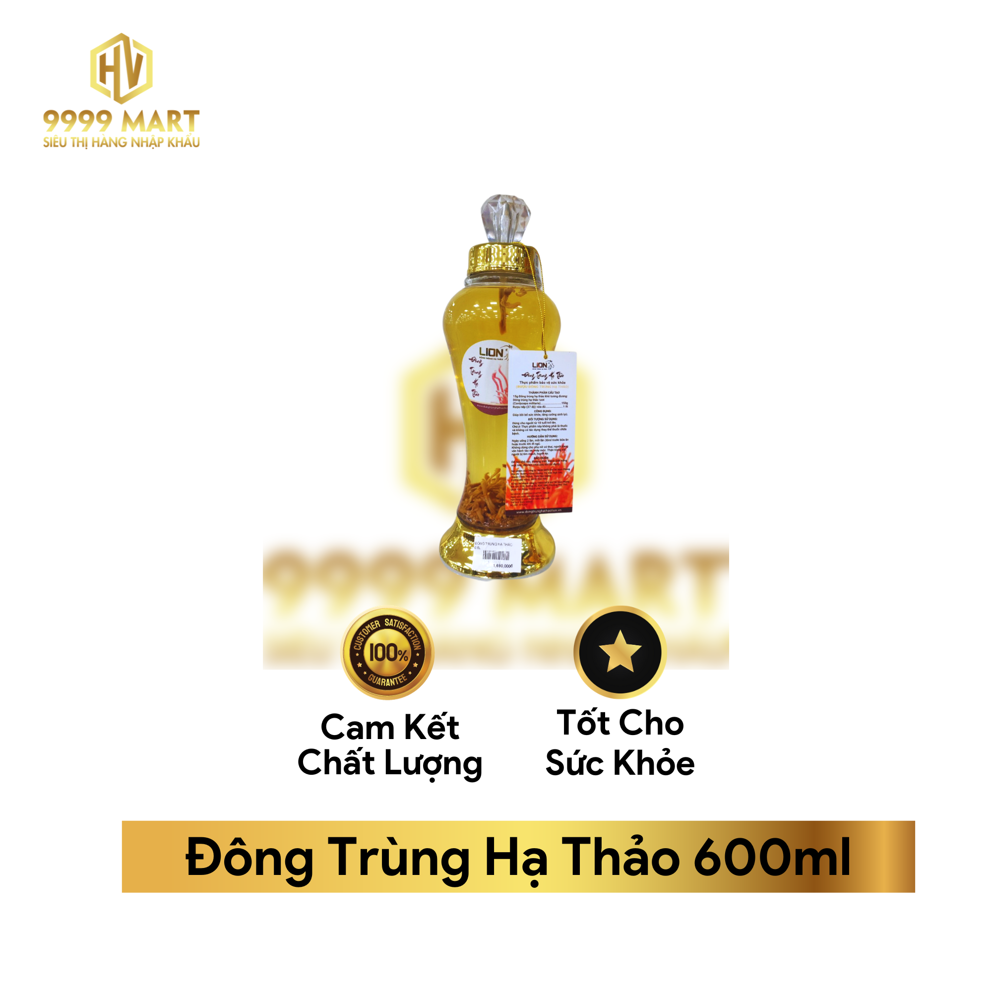 Đông Trùng Hạ Thảo 600ml