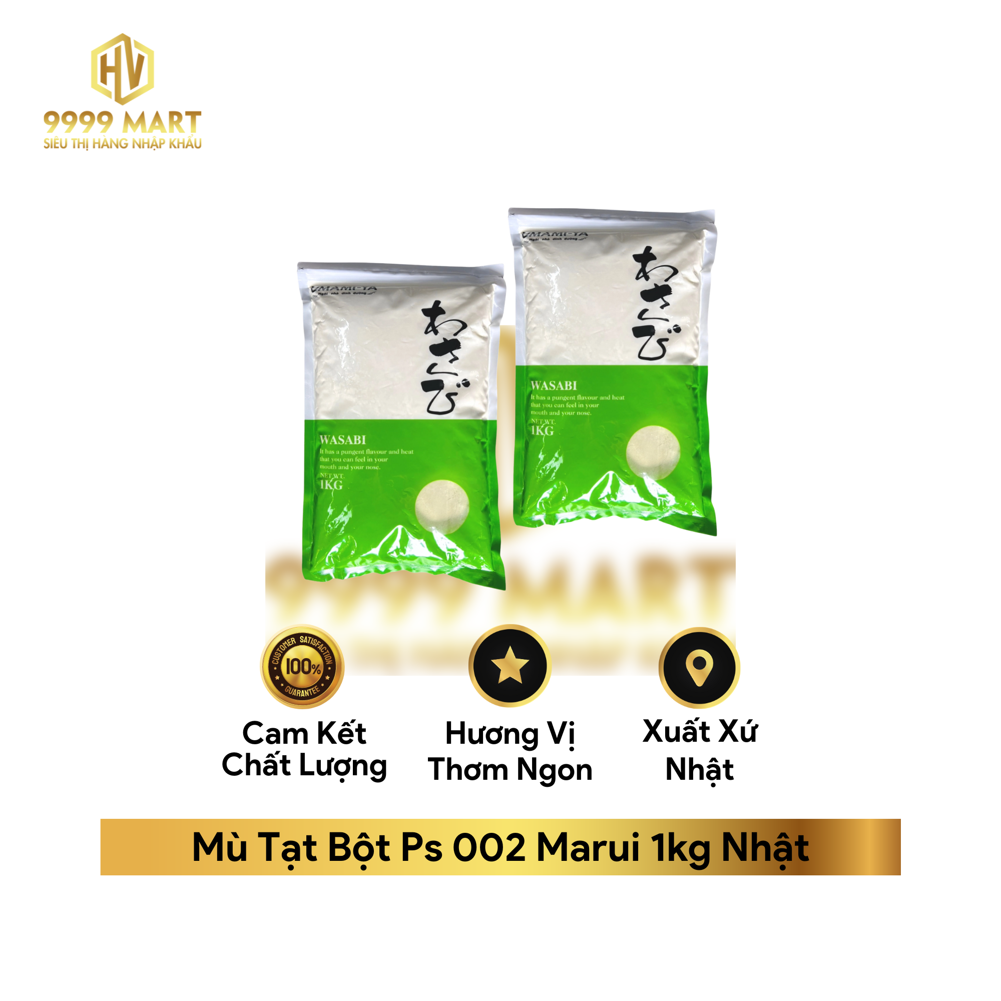 Mù Tạt Bột Umami-Ya 1kg Nhật