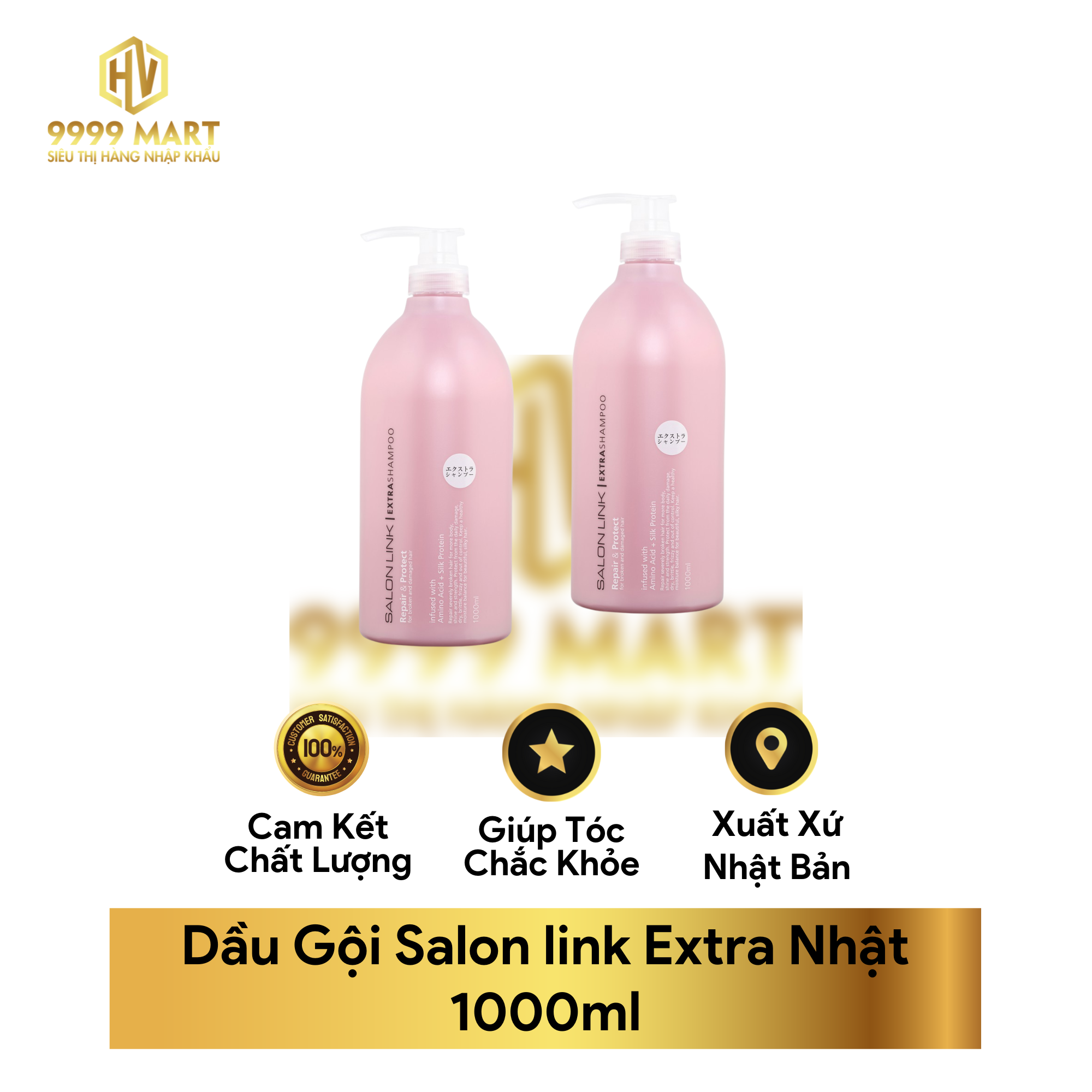 Dầu Gội Salon link Extra Nhật 1000ml