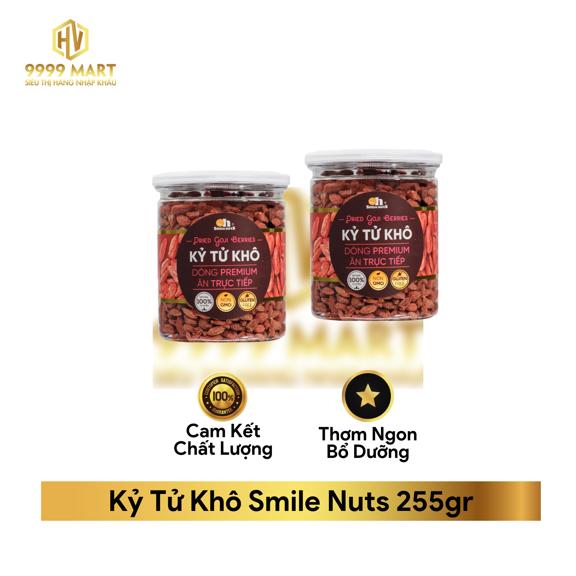 Kỷ Tử Khô Smile Nuts 255gr