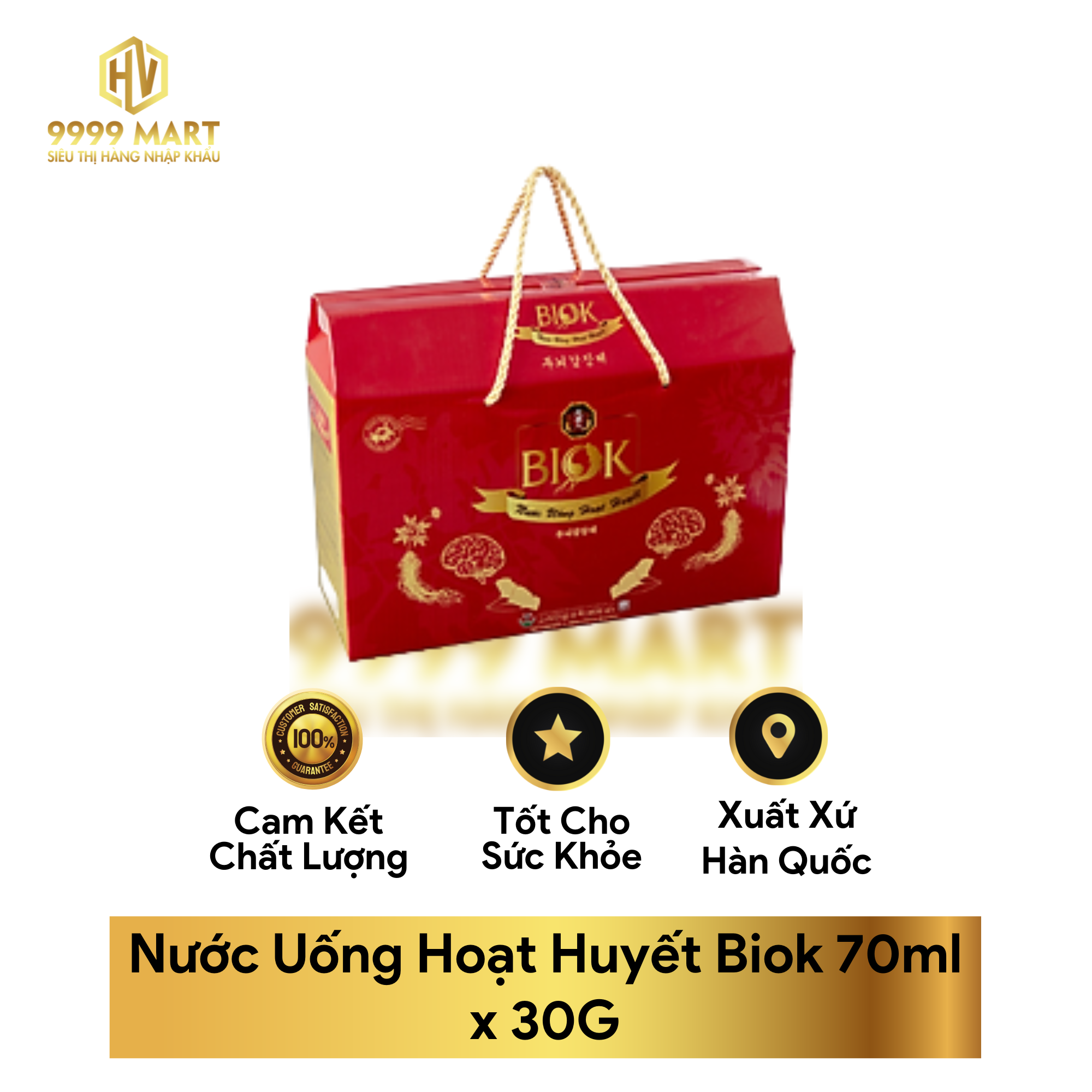Nước Uống Hoạt Huyết Biok 70ml x 30G