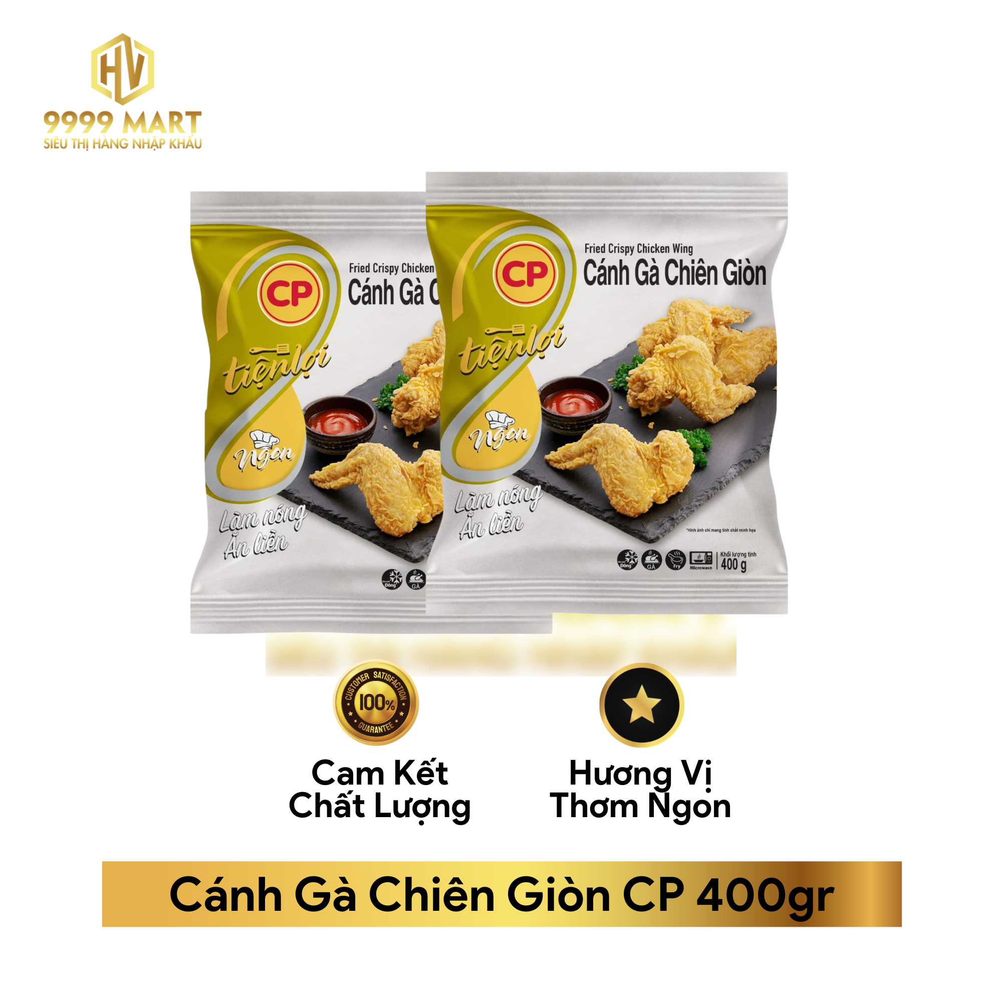 Cánh Gà Chiên Giòn CP 400gr