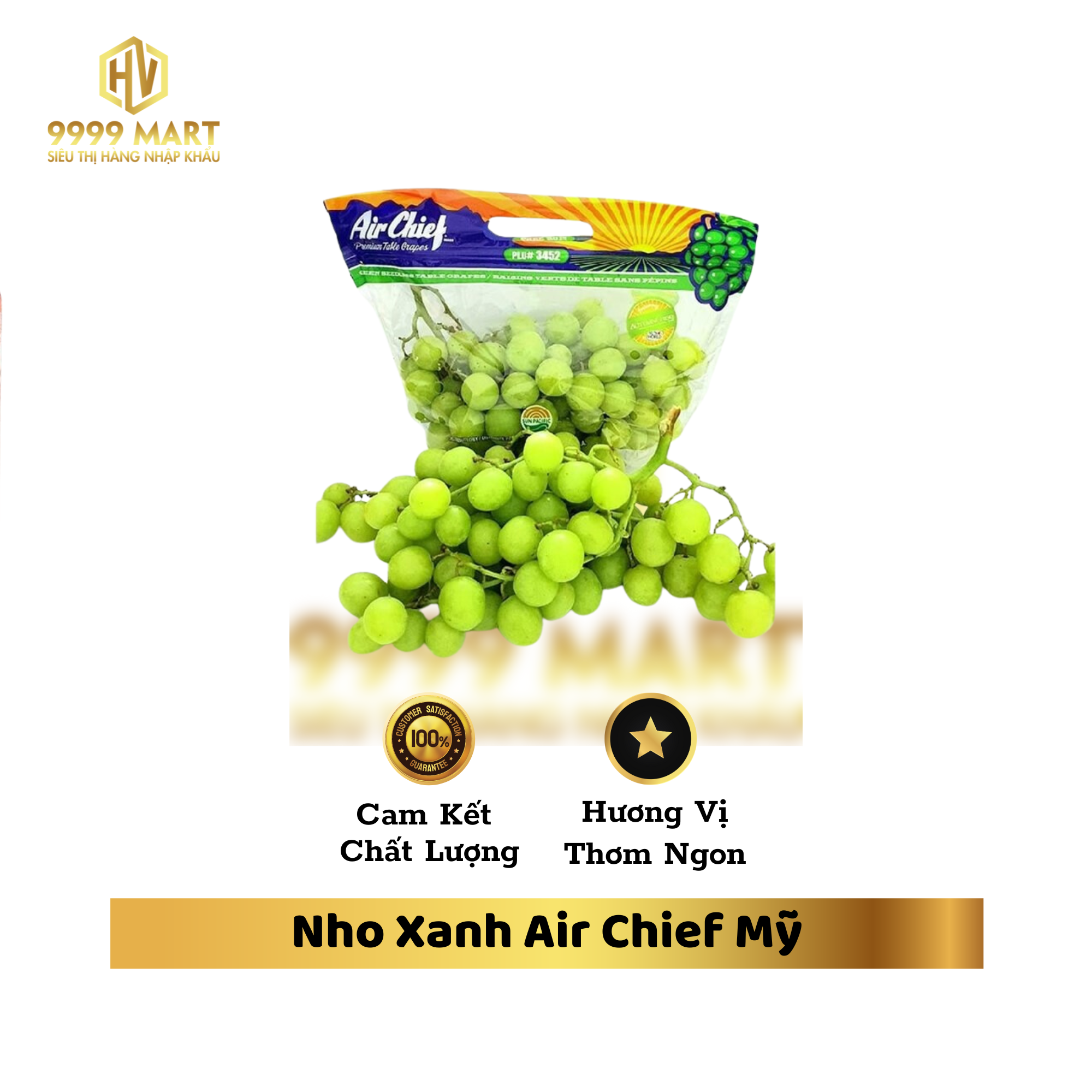 Nho Xanh Air Chief Mỹ