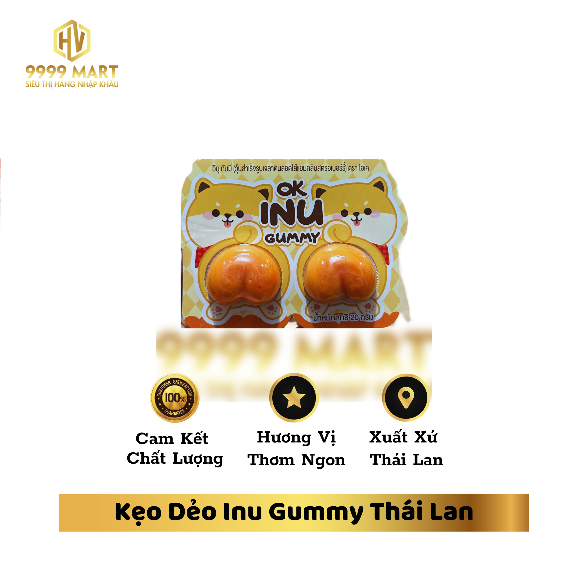 Kẹo Dẻo Inu Gummy Thái Lan