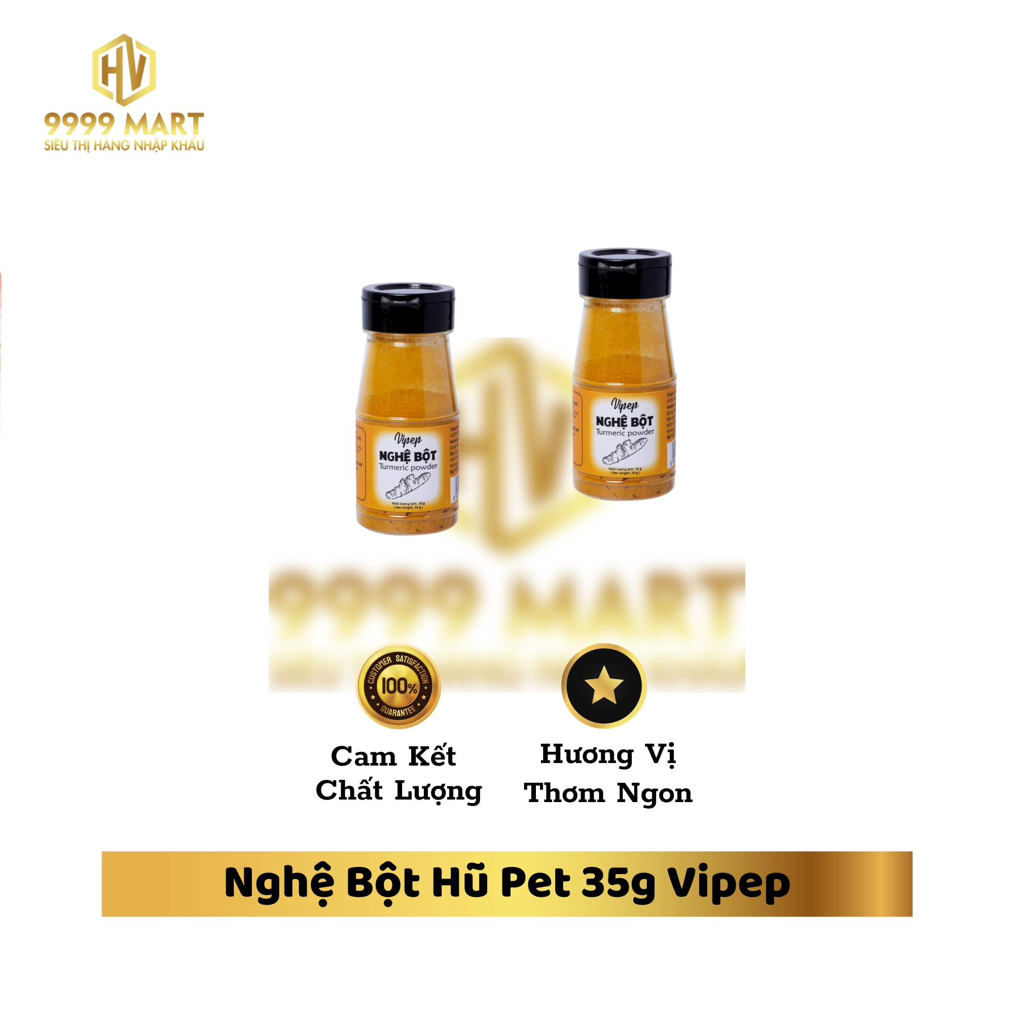 Nghệ Bột Hũ Pet 35g Vipep