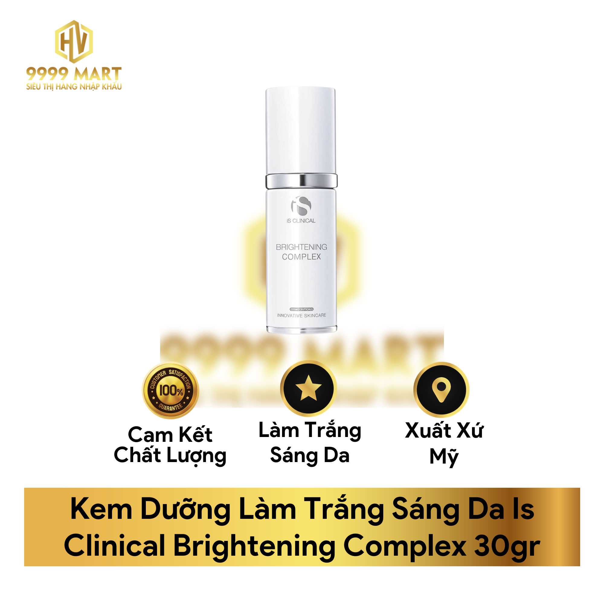 Kem Dưỡng Làm Trắng Sáng Da Is Clinical Brightening Complex 30gr