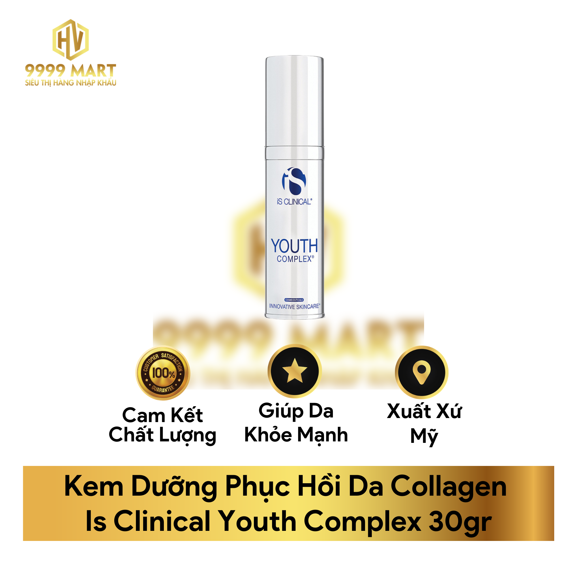 Kem Dưỡng Phục Hồi Da Collagen Is Clinical Youth Complex 30gr
