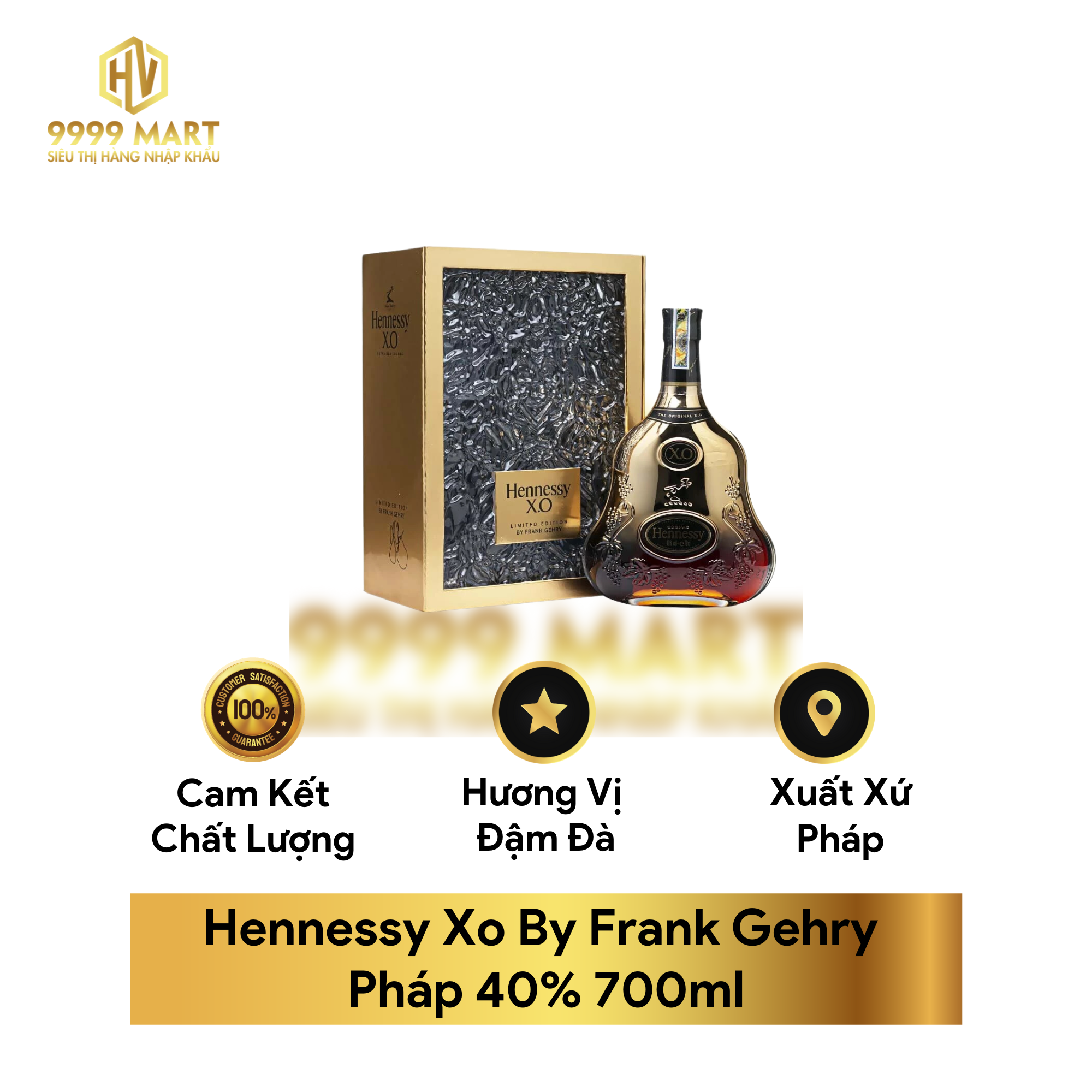 Hennessy Xo By Frank Gehry Pháp 40% 700ml