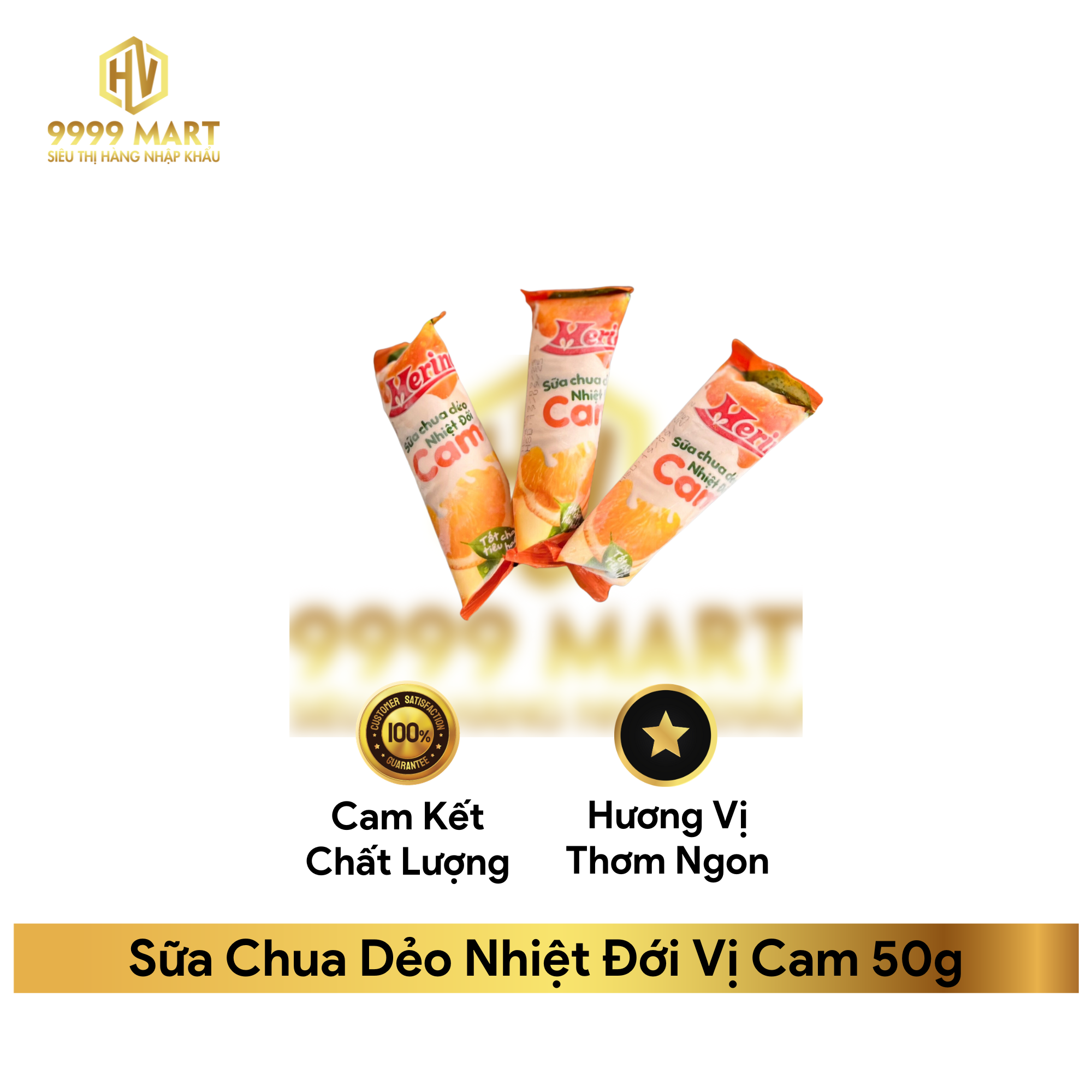 Sữa Chua Dẻo Nhiệt Đới Vị Cam 50g
