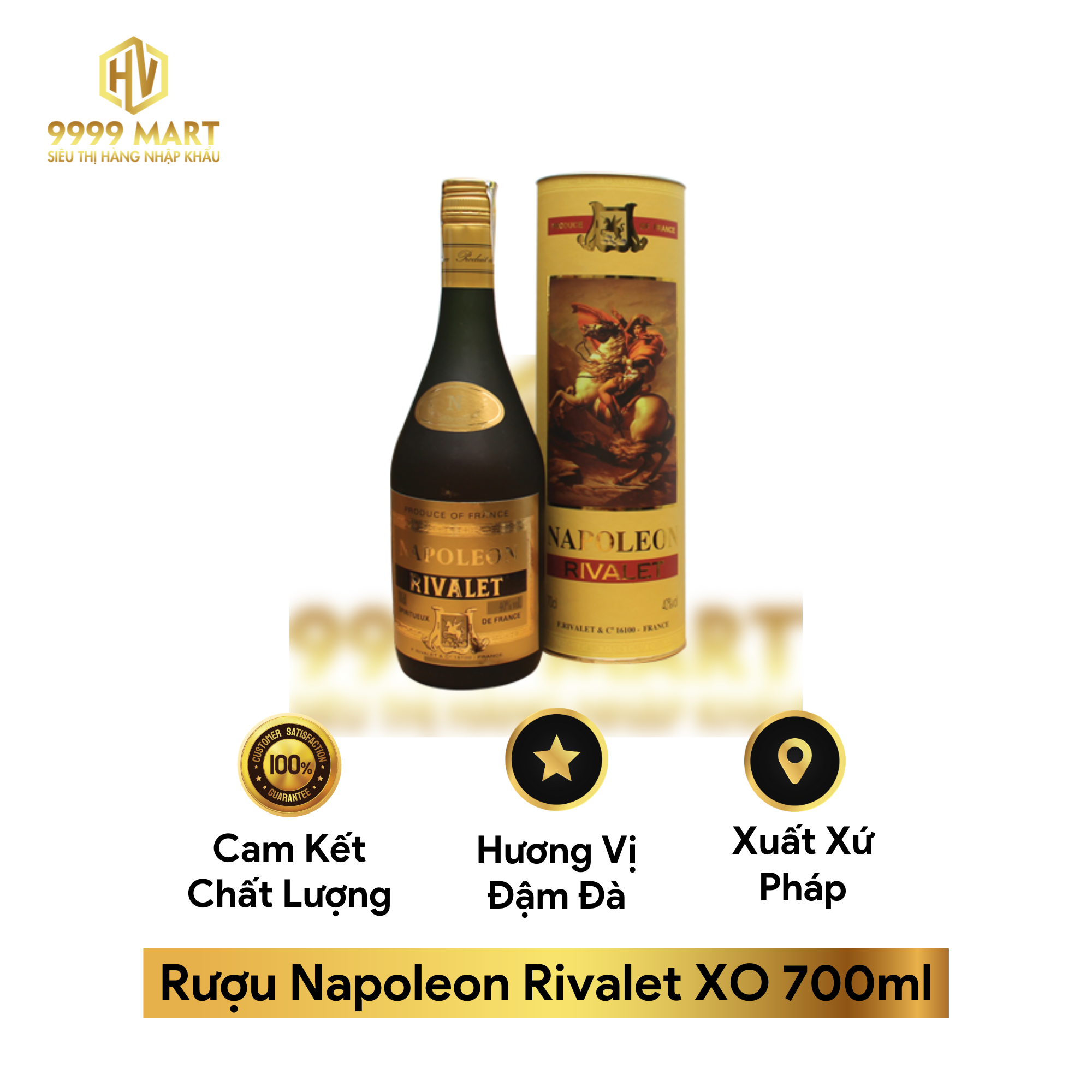 Rượu Napoleon Rivalet XO 700ml