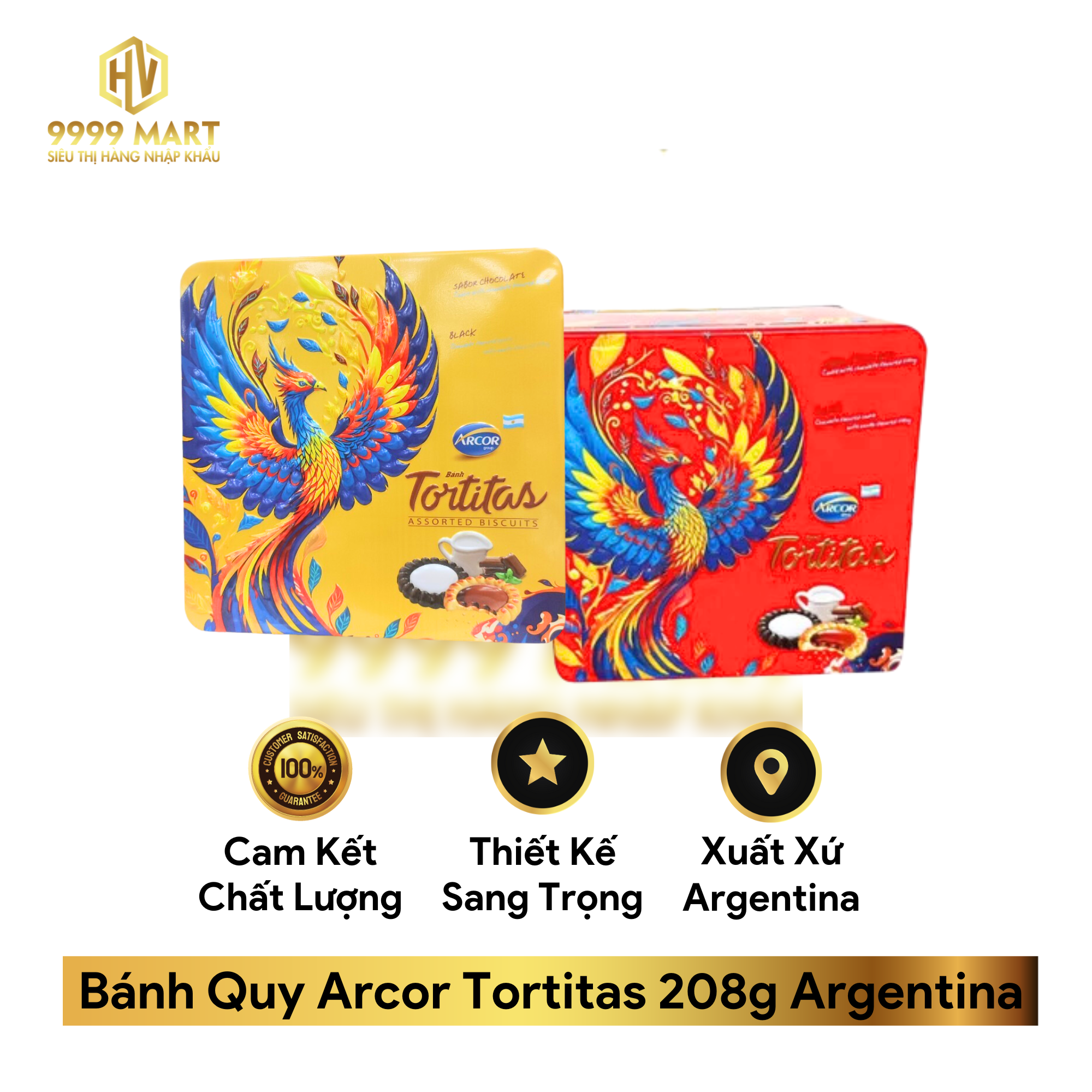 Bánh Quy Arcor Tortitas 208g Argentina