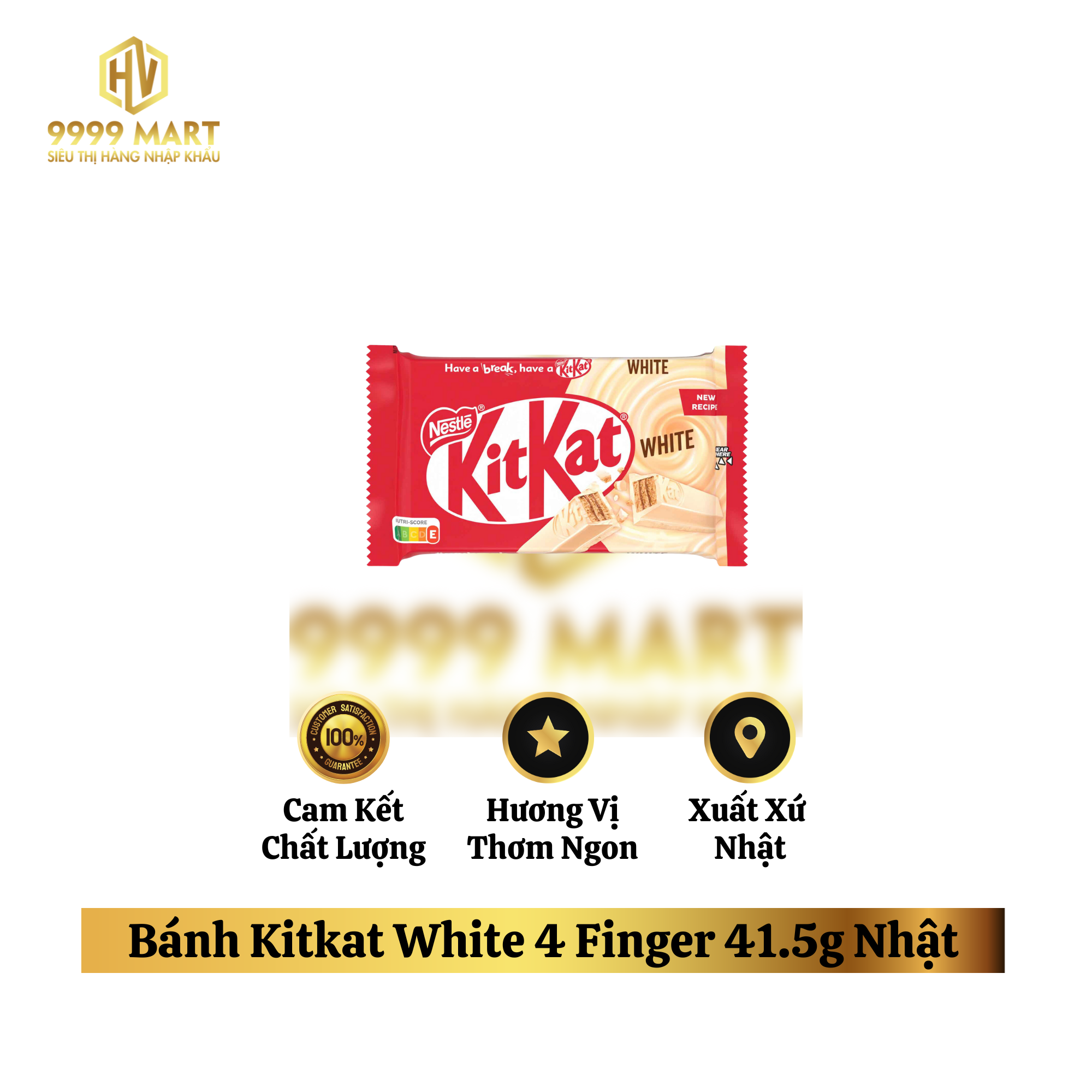 Bánh Kitkat White 4 Finger 41.5g Nhật