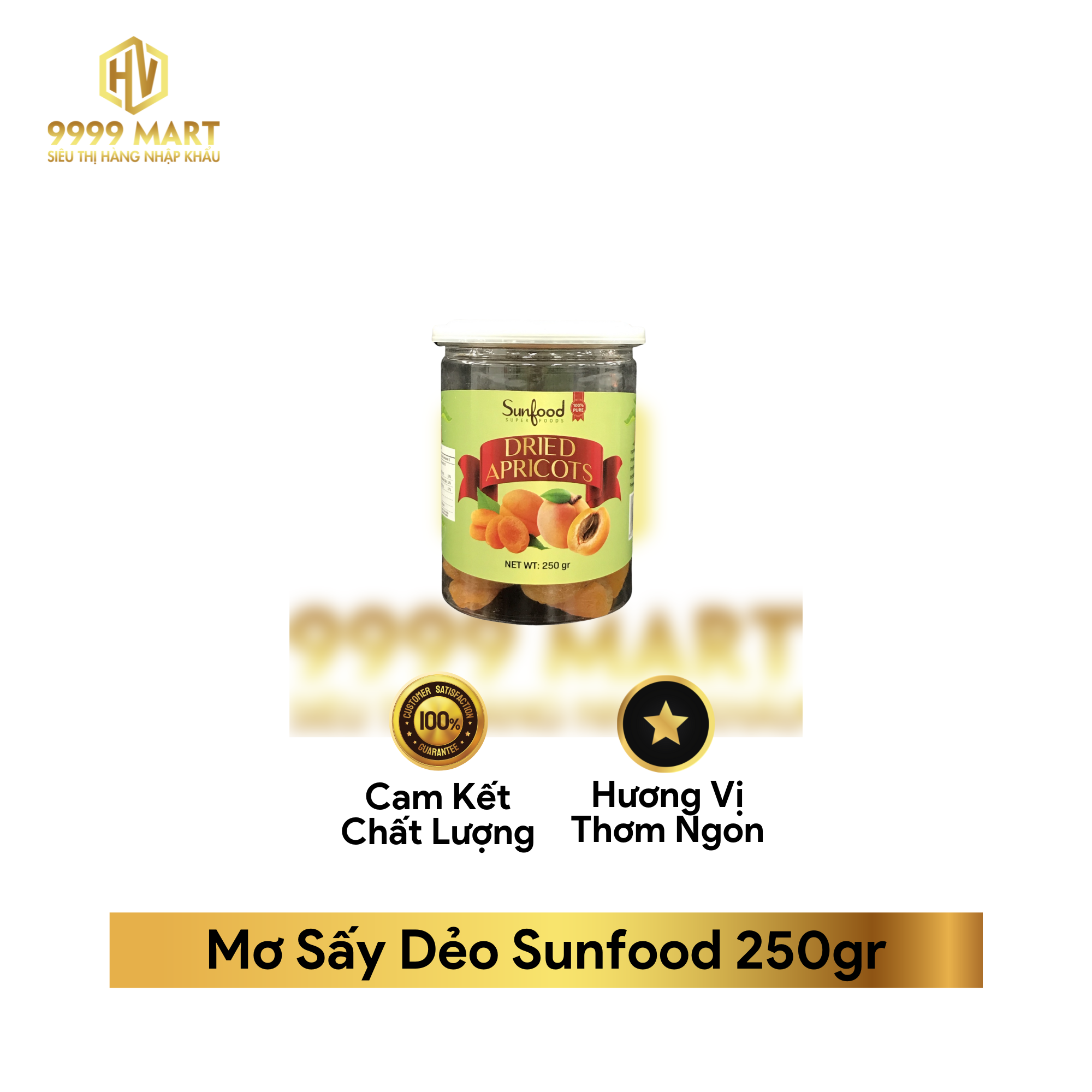 Mơ Sấy Dẻo Sunfood 250gr