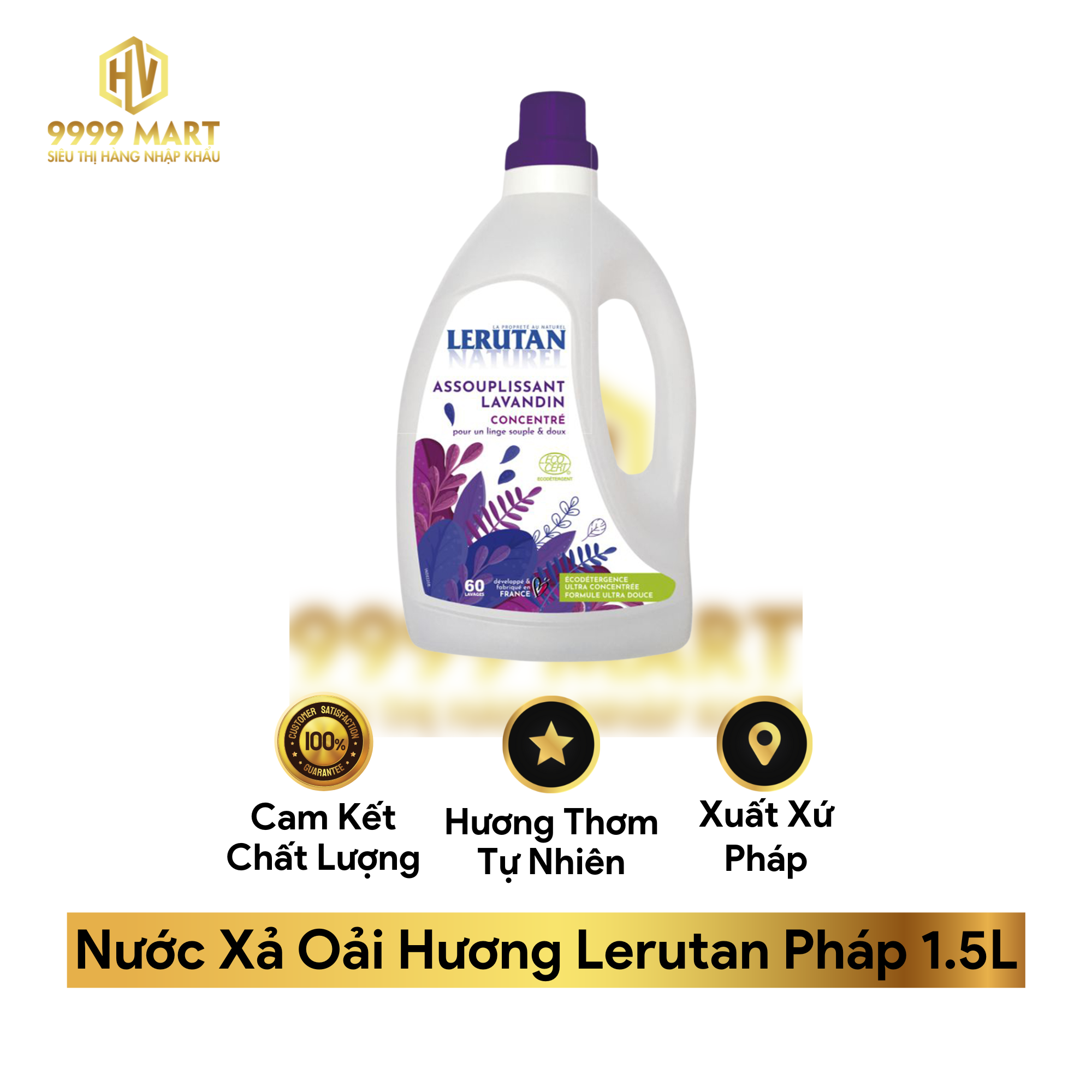 Nước Xả Oải Hương Lerutan Pháp 1.5L