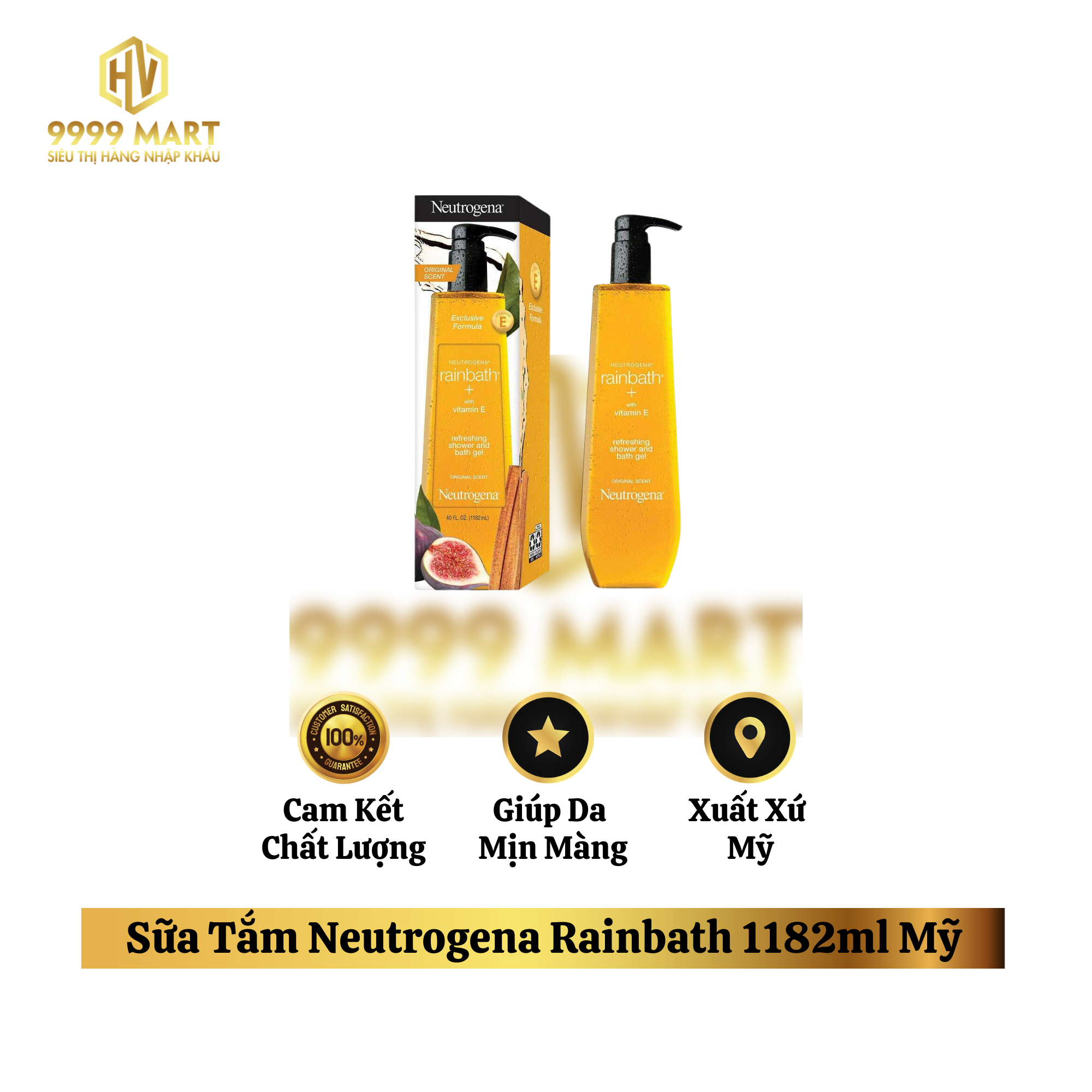 Sữa Tắm Neutrogena Rainbath 1182ml Mỹ