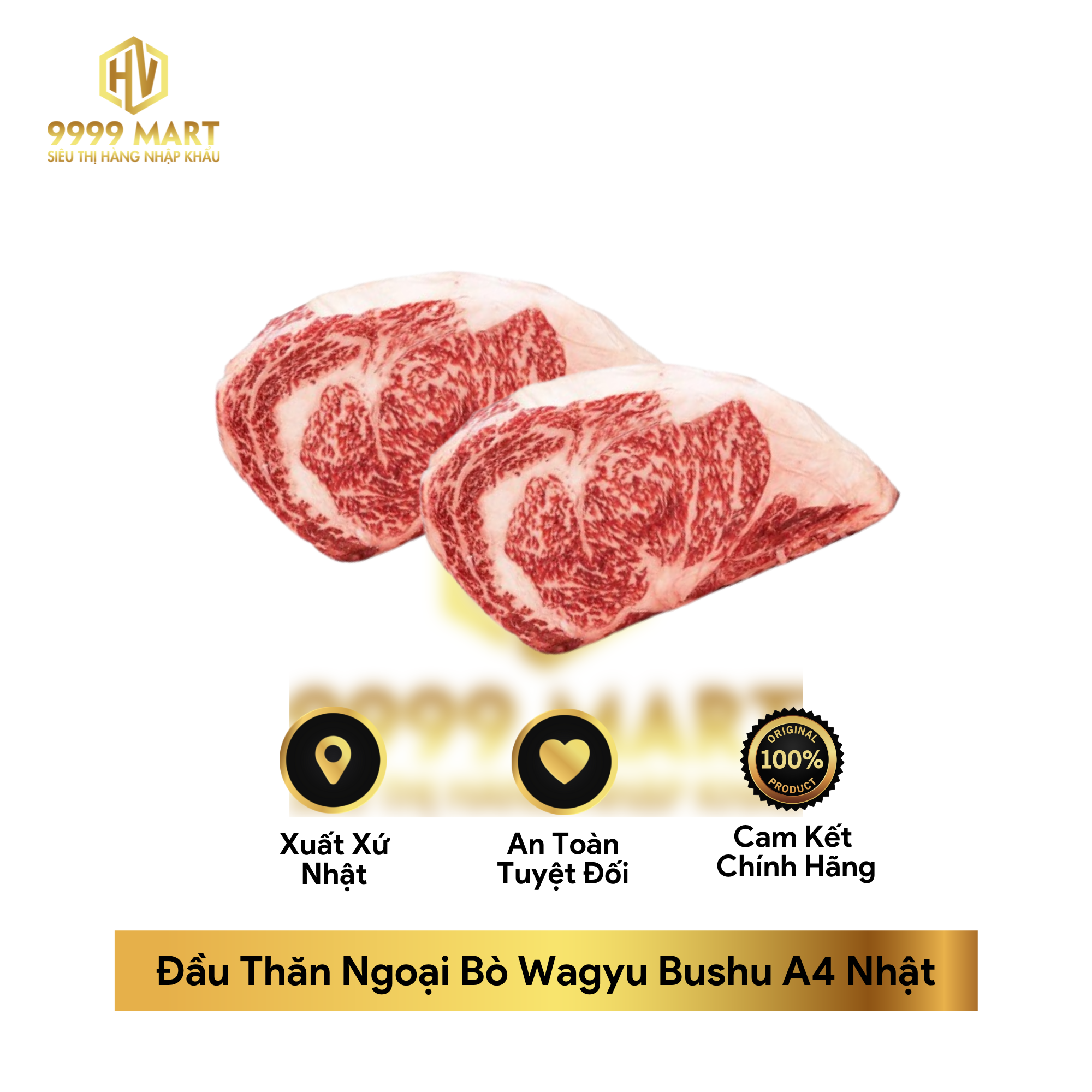 Đầu Thăn Ngoại Bò Wagyu Bushu A4 Nhật