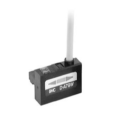 Loại Chỉ Báo 2 Màu Công Tắc Tự Động Sậy, Kiểu Gắn Thanh Lá Chắn , D-A79W - SMC