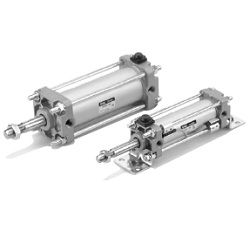 CBA2 Series End Lock Cylinder - SMC