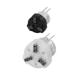 Kẹp Gắp Khí Loại Song Song, Loại 3 Ngón, Có Nắp Đầu Bịt Bụi, Sê-ri MHSJ3 - SMC