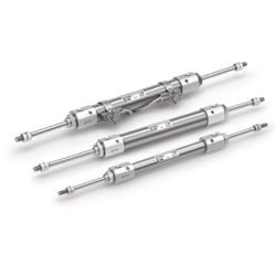 Xi Lanh Khí Sê-ri CJ2ZW Có Bộ Điều Khiển Tốc Độ Tích Hợp, Tác Động Kép, Thanh Đôi - SMC