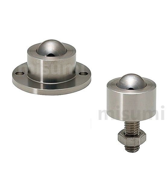 Ball Rollers Nut Fixed, Stainless Steel, Flange Mounting Type MISUMI