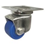Bánh Xe Xoay Hạng Nặng Bệ Thấp Bằng Thép Không Gỉ Không Có Nút Chặn, K-1508 - TAKIGEN