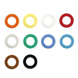 Nắp/Chóp Màu KQ2C Khớp Nối Một Chạm Sê-ri Đầu Nối - SMC