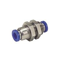 Fitting Equivalent To Corrosion-Resistant SUS303 Bulkhead Union - PISCO