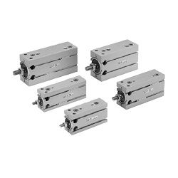 Sê-ri CU Xi-lanh Gắn Tự Do Có Đệm Khí - SMC