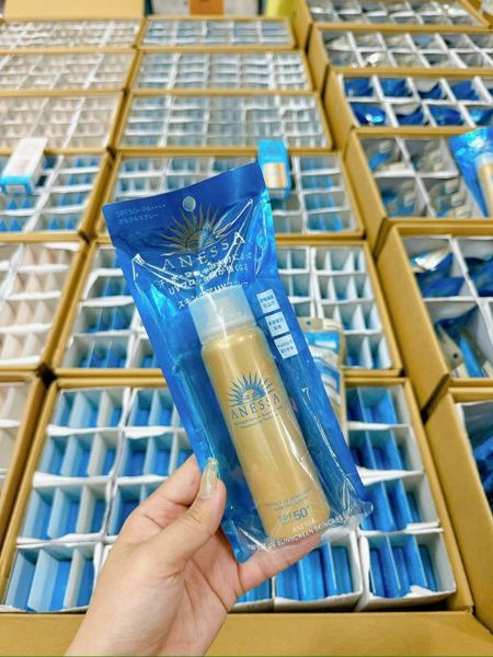 Kem Chống Nắng Anessa Vàng dành cho da dầu– Braind