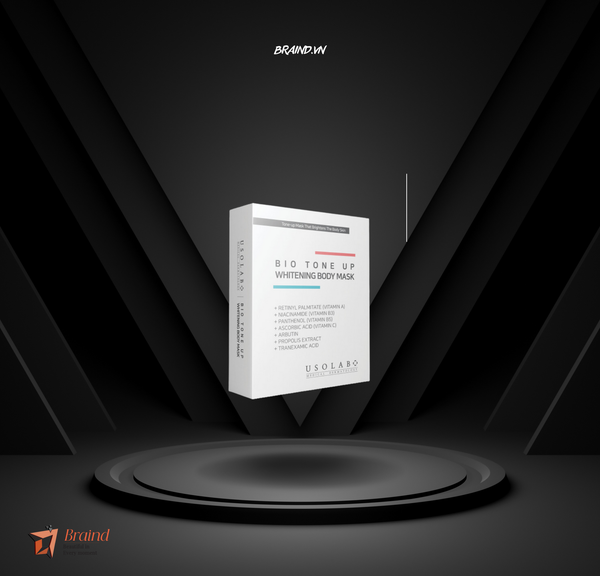 Usolab BIO TONE UP WHITENING BODY MASK Braind