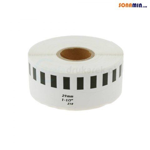 Giấy decal Brother 29mm liên tục