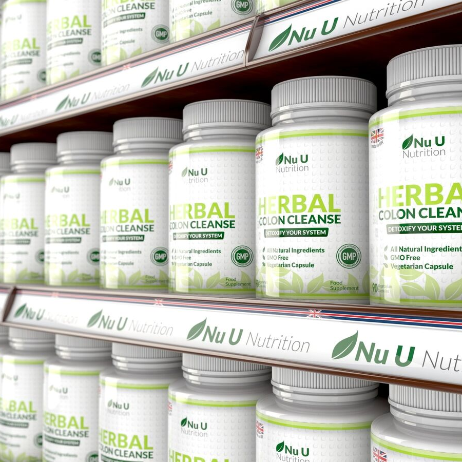 Nu U Nutrition Herbal Colon Cleanse 90 Viên | 45 Servings