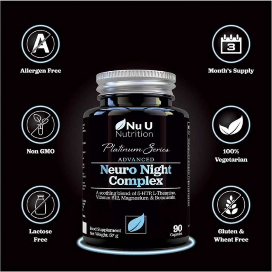 Nu U Nutrition Neuro Night Complex 90 Viên | 90 Servings