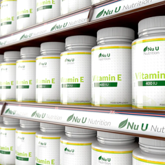 Nu U Nutrition Vitamin E 400 IU 180 Viên | 180 Servings