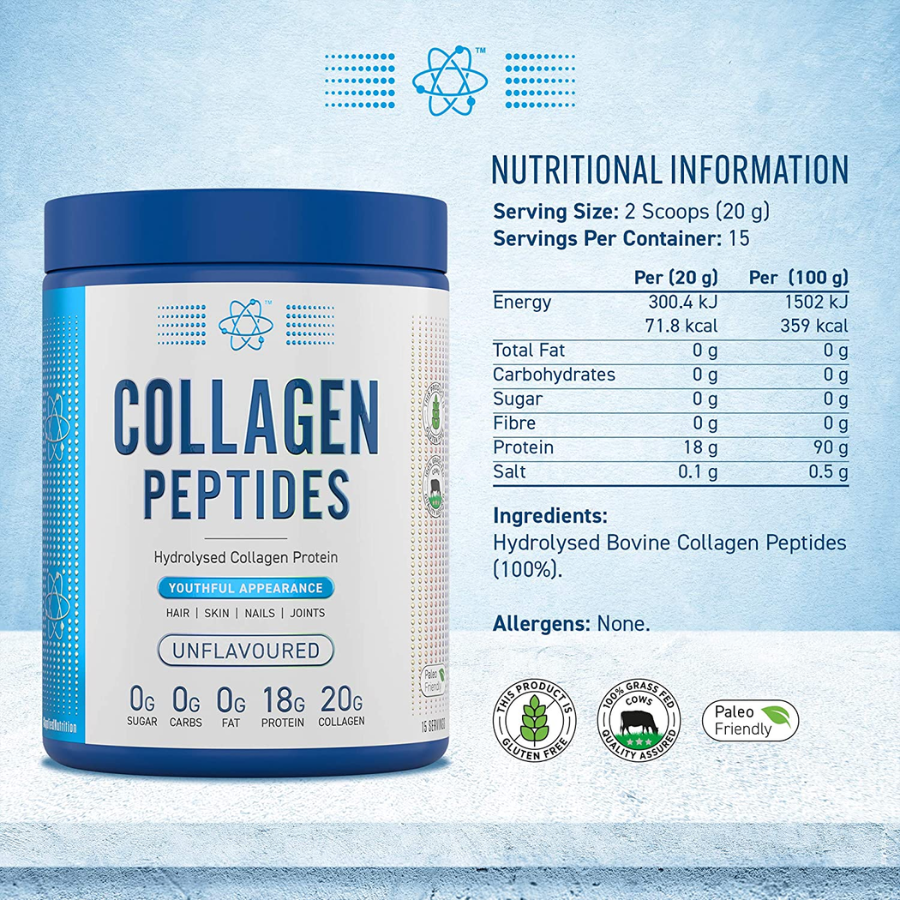 Applied Nutrition Collagen Peptides 300G (15 Servings)