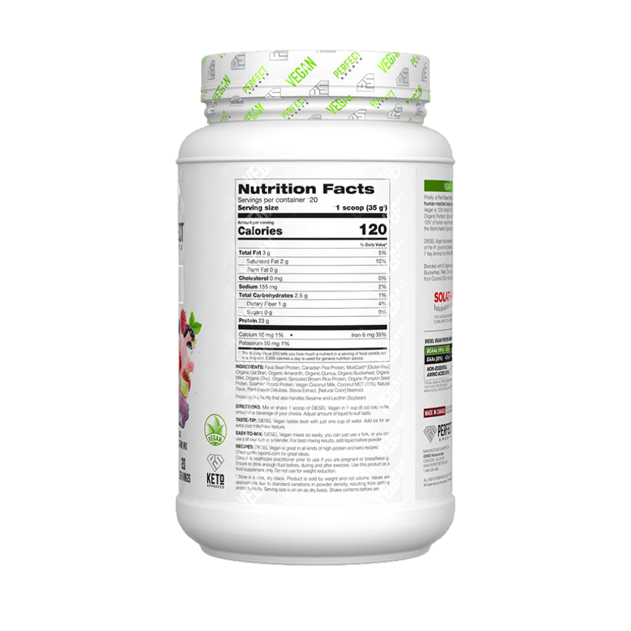 Perfect Sports Diesel Vegan 700G (20 Servings)