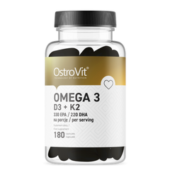Ostrovit Omega 3 D3 + K2 180 Viên (180 Servings)