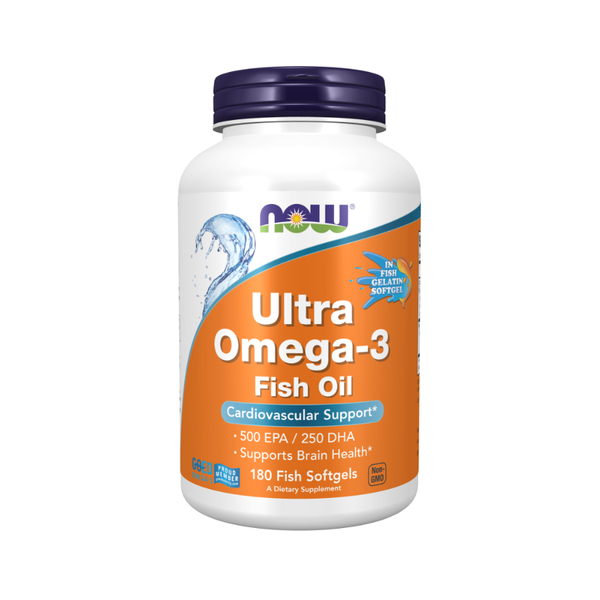 Now Ultra Omega 3 Fish Oil 500 EPA/250 DHA 180 Viên | 180 Servings