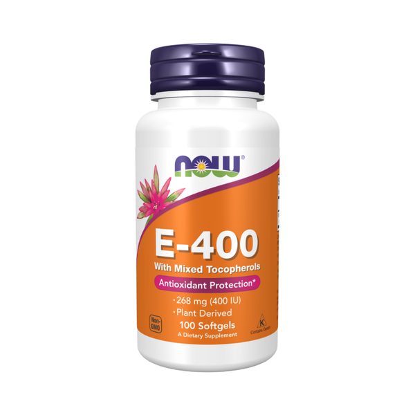 Now Vitamin E 400 IU 100 Viên (Mixed Tocopherols)