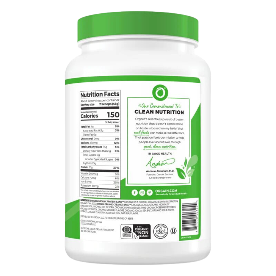 Orgain Organic Protein 920G (20 Servings)