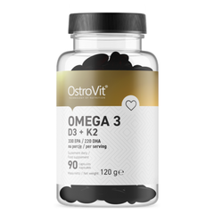 Ostrovit Omega 3 D3 + K2 90 Viên (90 Servings)