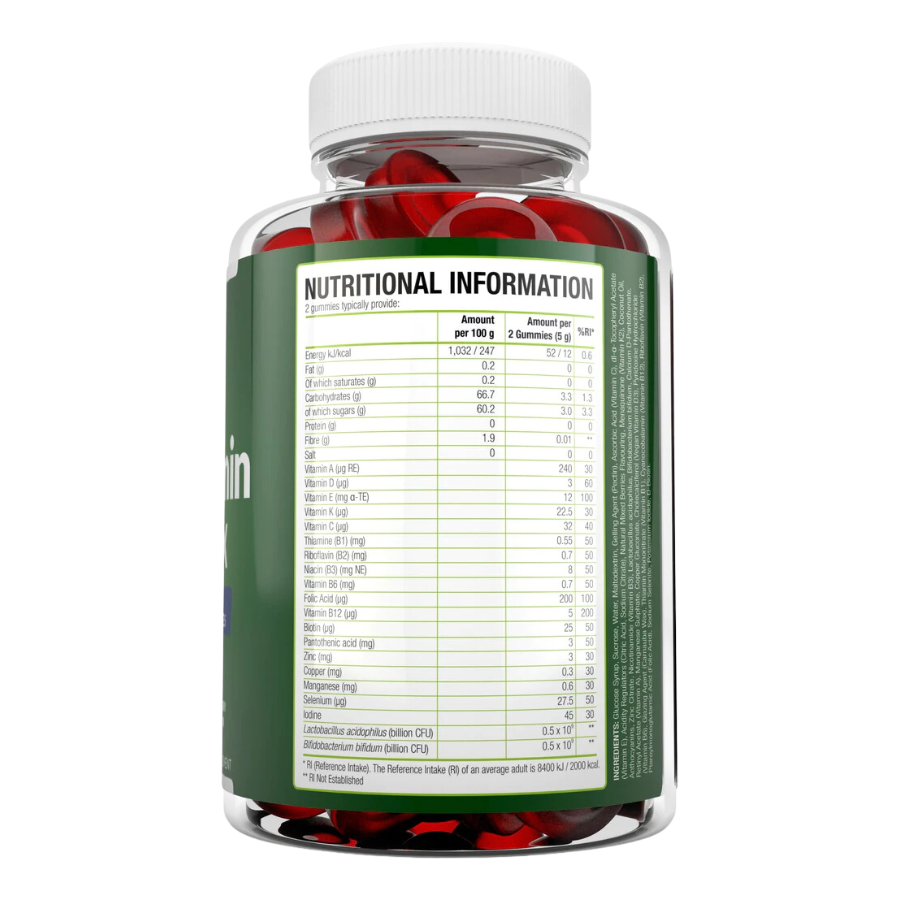 Nu U Nutrition Multivitamin Gummies 90 Viên | 45 Servings