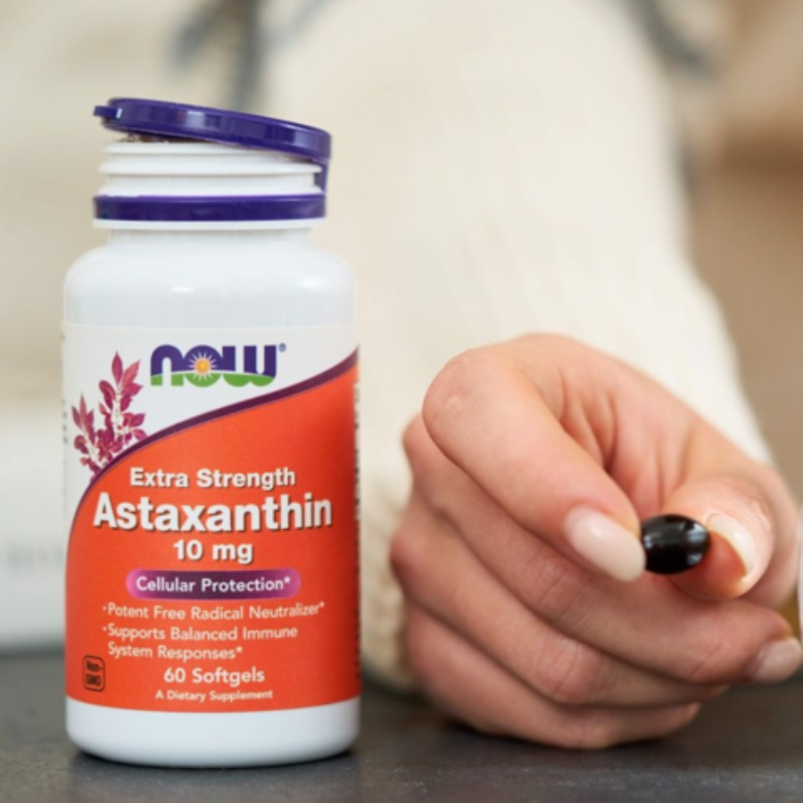 Now Extra Strength Astaxanthin 10MG (60 Viên | 60 Servings)