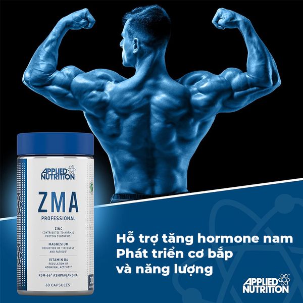 Applied Nutrition ZMA PROFESSION 60 Viên (30 Servings)