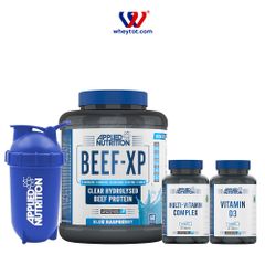 Combo Beef XP 1.8KG + Multi Vitamin + D3 + Bình Lắc Applied