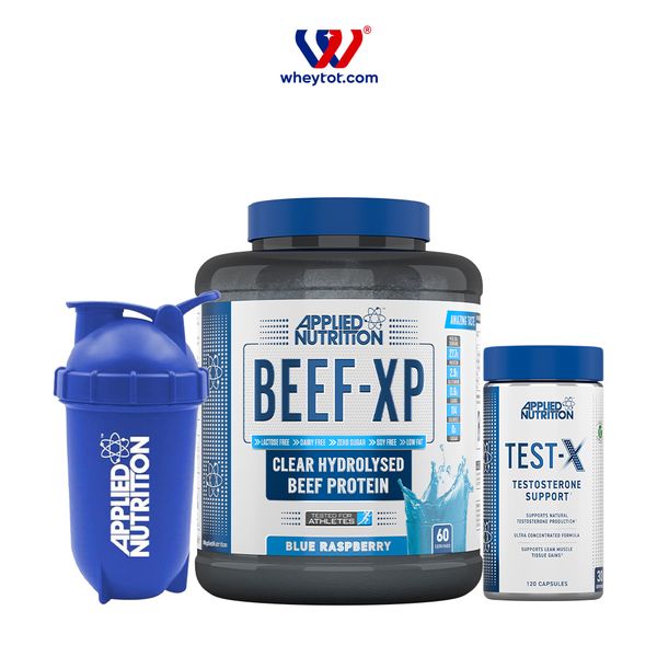 Combo Beef XP 1.8KG + Test X + Bình Lắc Applied