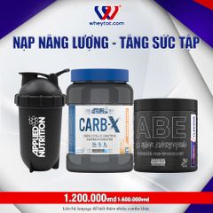 Combo Carb X + ABE 315gr + Bình Lắc Applied