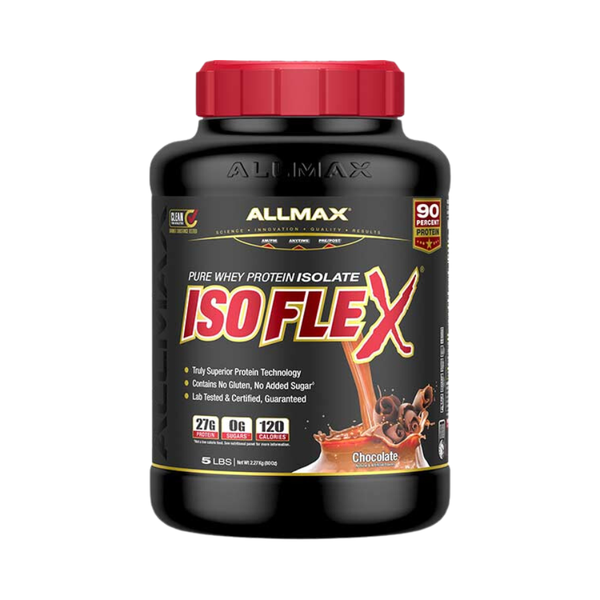 Allmax Isoflex Pure Whey Protein Isolate 5lbs (2.27KG | 75 Servings)